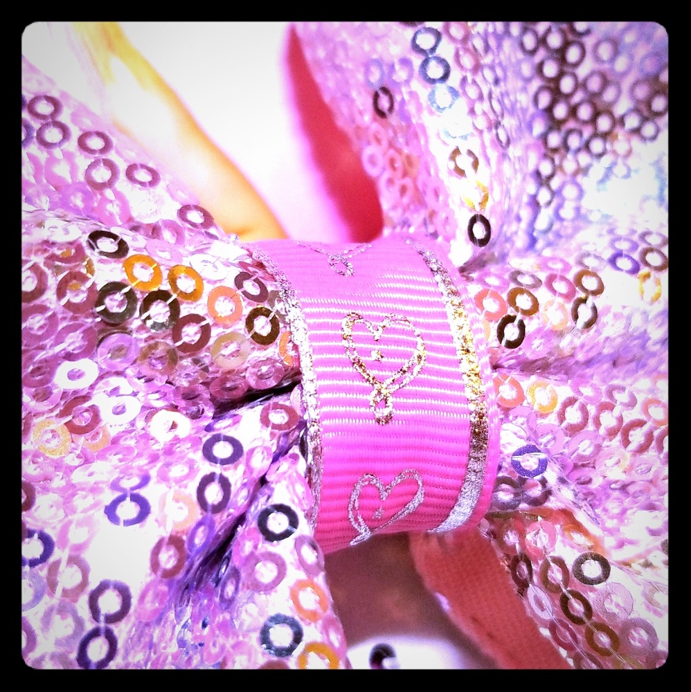 🎀LARGE JoJo Siwa Bow w/ Elastic🎀 ⚠️LAST ONE⚠️